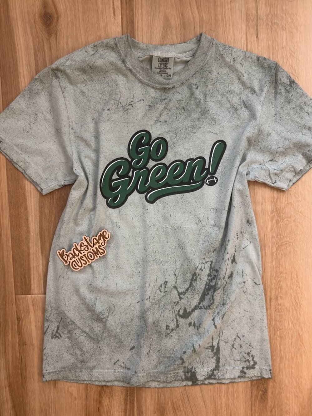 MSU Go Green Comfort Colors Tailgate Tee